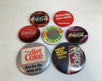 Pin De Boton Broche Coke Can Guy Button Coca Cola Original