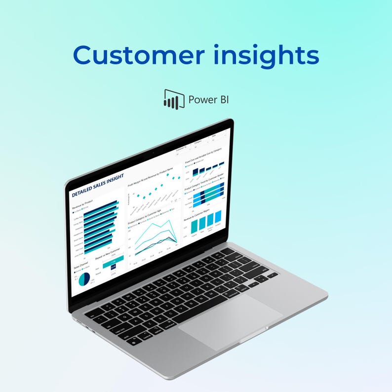 Power BI Sales Performance Dashboard, Business Analytics Template ...