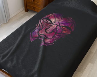 Jhin League of Legends Plüschdecke: Weicher Samtüberwurf für Gamer