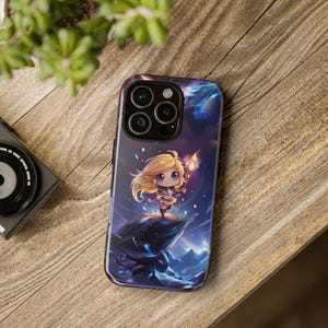 Phone Case, Chibi Lux League of Legends Tough Case for iPhone Samsung Google Pixel, Gamer Gift, Protective Cover, LoL Fan Accessory, Gaming