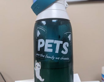 Pets are the family we choose- clear decal