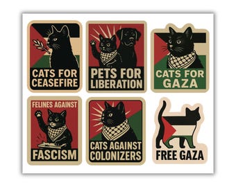 Free Palestine Sticker Sheet