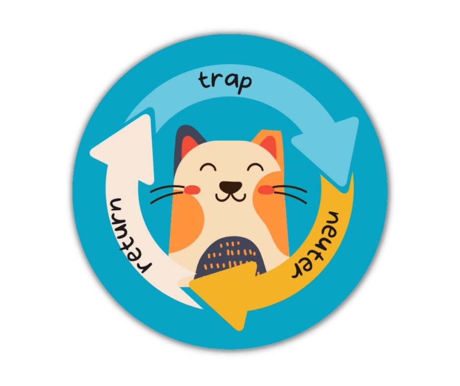 3" Sticker- Trap Neuter Return