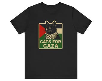 Cats for Gaza T-Shirt