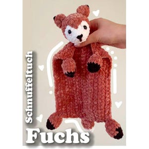 Fox comfort blanket/comfort blanket