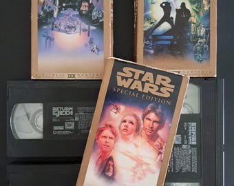 Star Wars Trilogy VHS (Episodes IV, V, VI)
