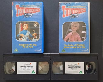Thunderbirds Episodes 1,2 & 3,4 VHS Package (Gerry Anderson, 1965)