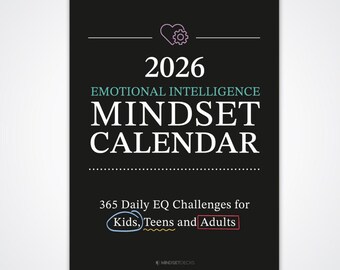 2026 Emotional Intelligence Calendar | Daily Prompts for Growth Mindset