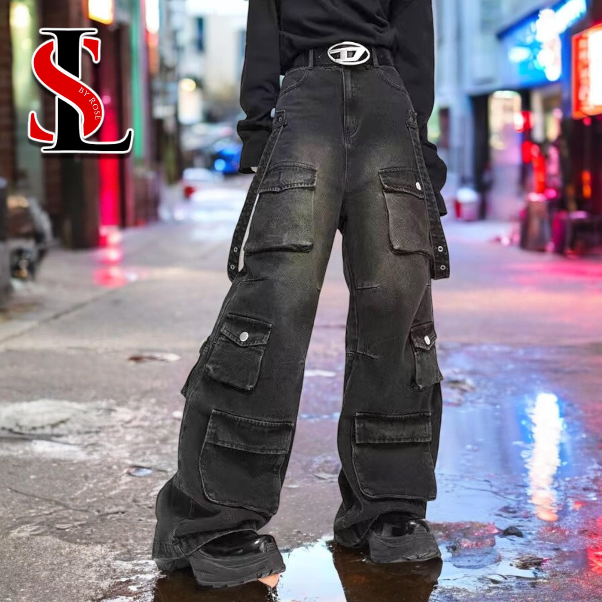 Baggy Grey Jeans - Etsy Baggy Grey Jeans - Etsy