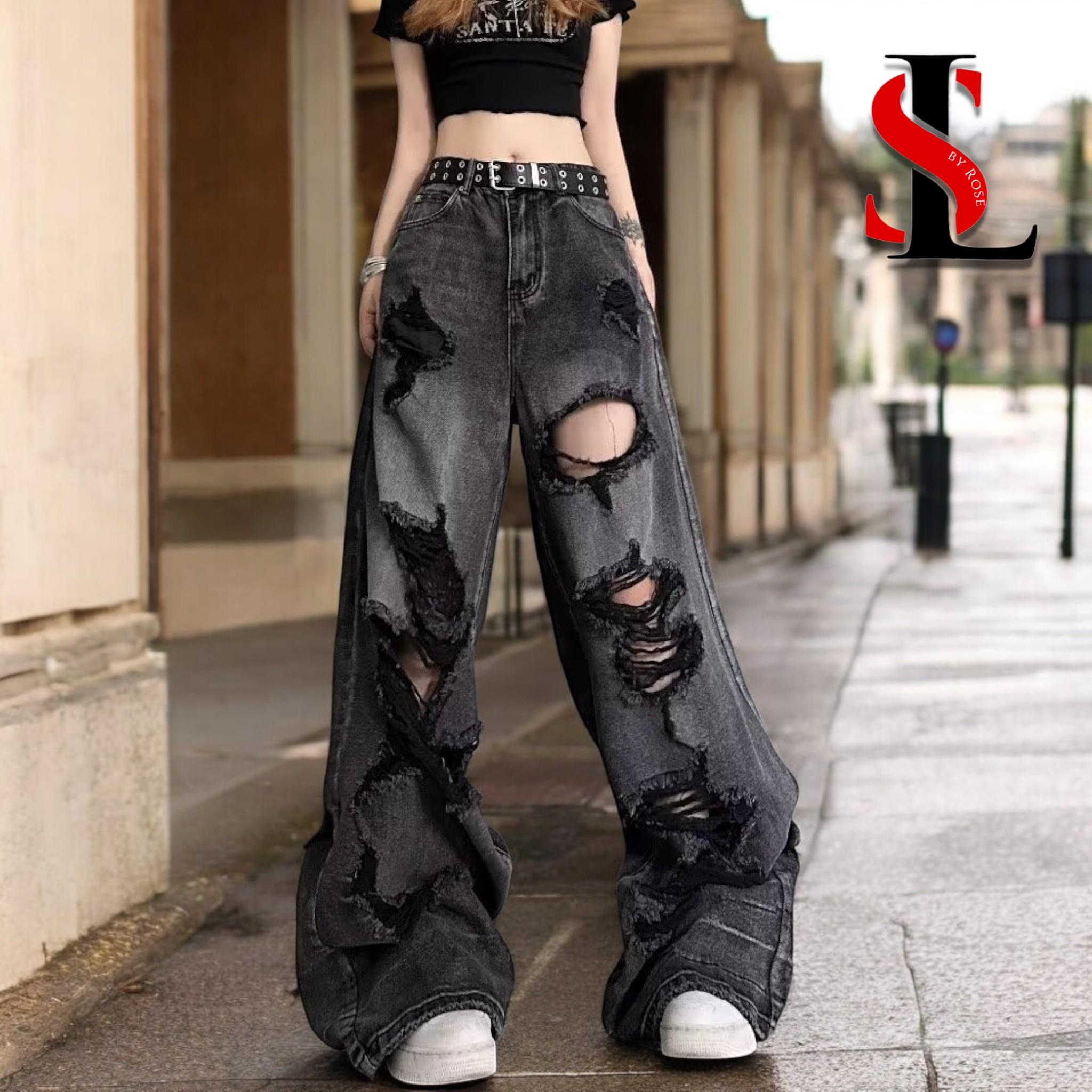 Ripped Grunge Jeans - Etsy