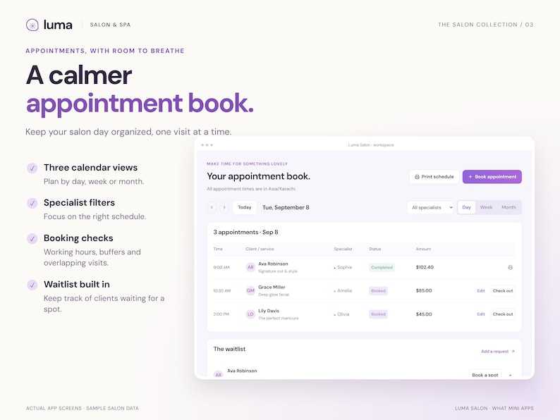 Salon & Spa Management Software | Cloud Appointment Booking, Client ...
