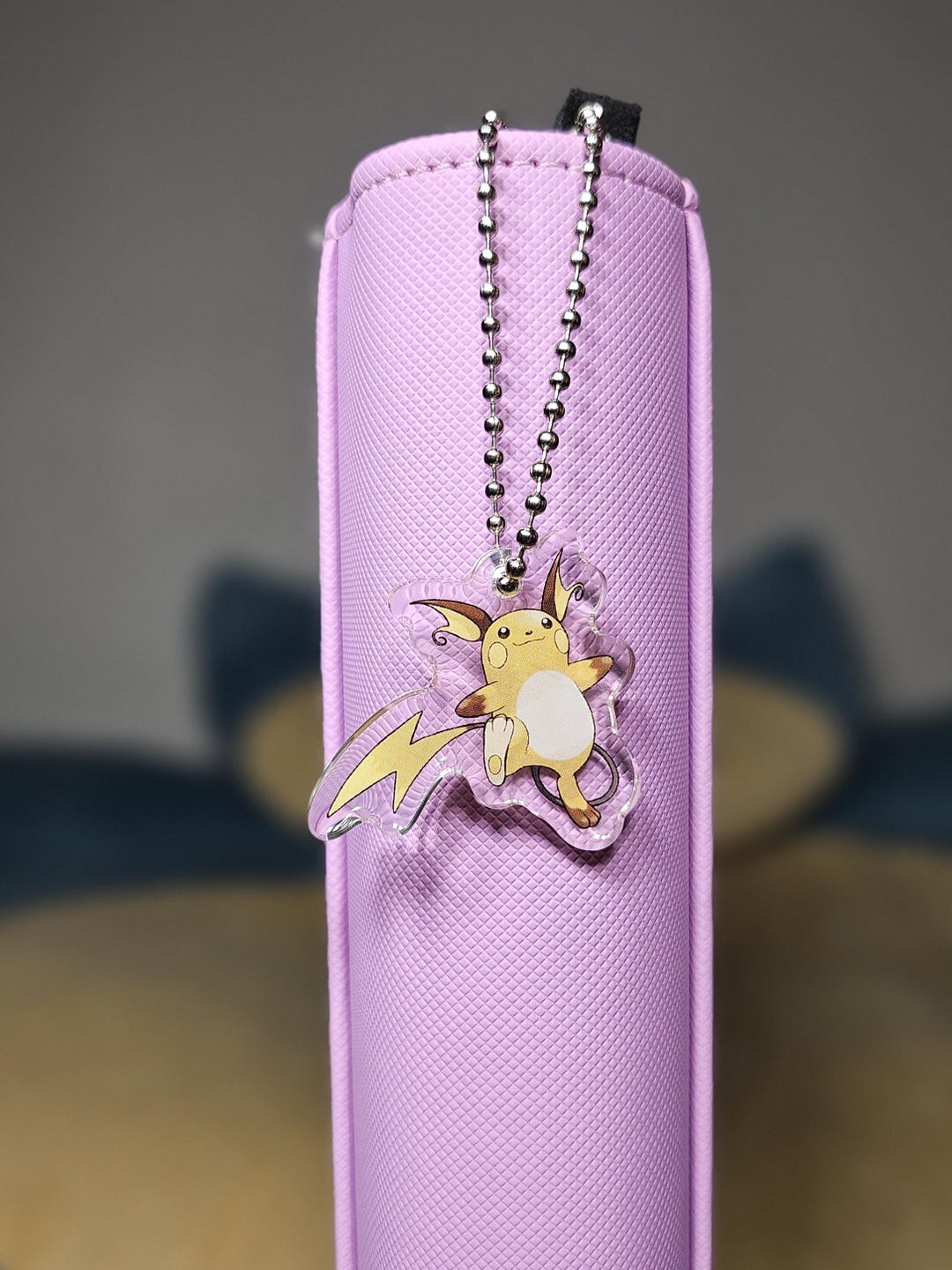 Pokemon - Raichu - Binder Keychain - Etsy