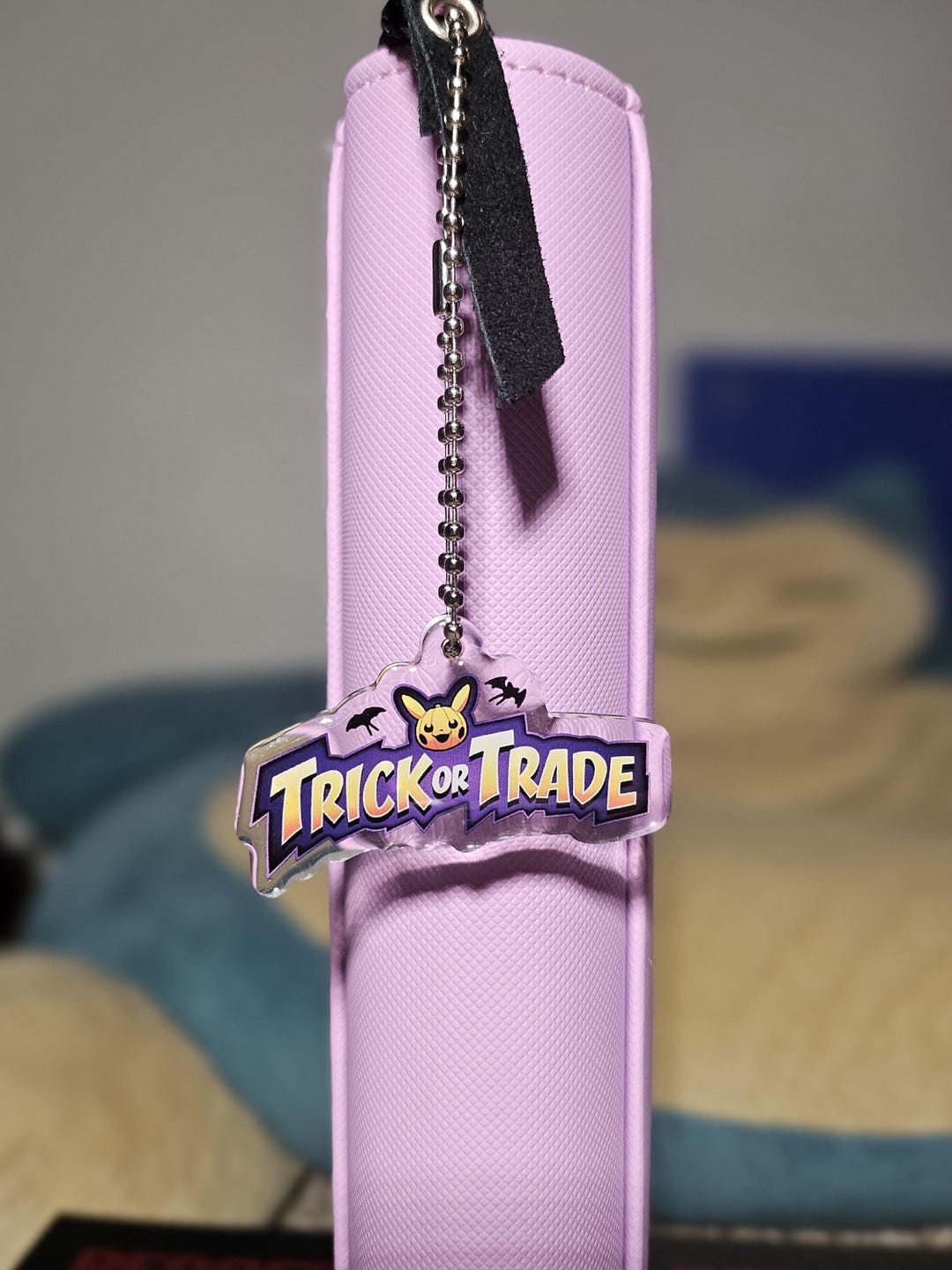 Pokemon - Trick or Trade - Binder Keychain - Etsy
