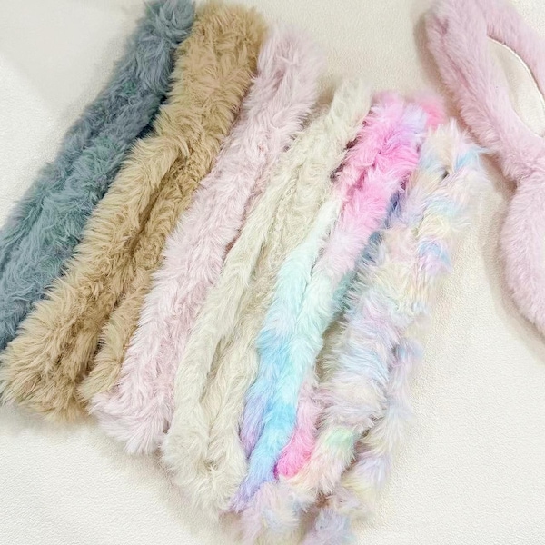 Imitation Rabbit Hair Pipe Cleaner, 20mm Handmade DIY, Stems Fuzzy Craft Wire for crafts Twisting Stick DIY for Bouquets Animals Christma