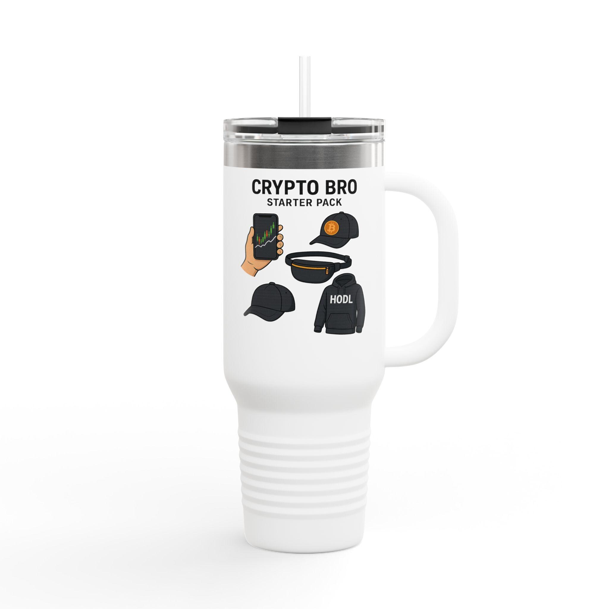 Crypto Bro Insulated Travel Mug, 40oz - Perfect for Tech Enthusiasts, Gifts  for Gamers, Stylish Hydration, and Daily Commutes - Etsy UK