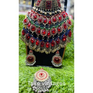 Traditional Afghani jewellery | Handmade Afghani jewellery | wedding jewellery