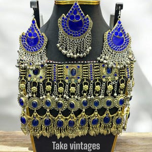 Afghan Tribal Jewelry Set | Afghan handmade full jewellery set | Afghani Jewelry set
