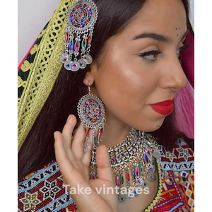 Artistry of Afghan Tradition | Handmade Afghani Jewelry Set | Afghan culture Fashion