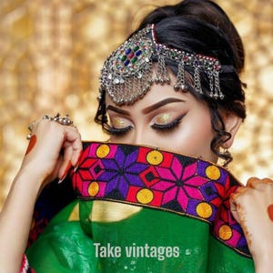 Kuchi Tribal Headpiece - Etsy display picture 1