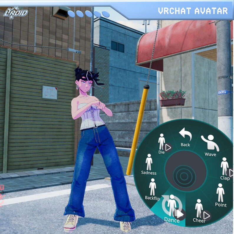 Xenia Y2K Pre-made 3D Vroid VRM Model | Vrchat Avatar | 3D Vtuber Model ...