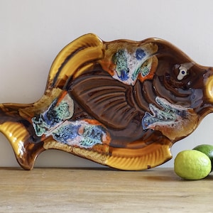 Vallaurisヴァロリス陶器 ボウル ハンドペイント アザミ柄フランス大皿 Vallauris pottery - Etsy 日本