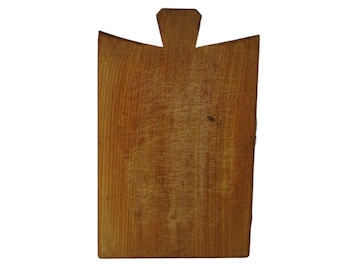 French Vintage Chopping Board, Old Wooden Cutting Board, Vintage Wood Chopping Board, Bread Board, Charcuterie Board, Rustic Farmhouse 17.3"
