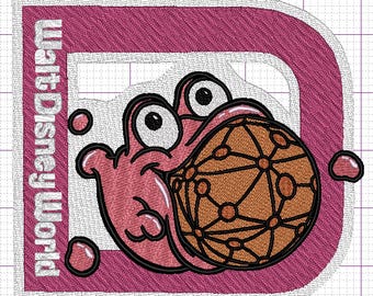 Treasure Planet Morph Machine Embroidery File, 6 sizes