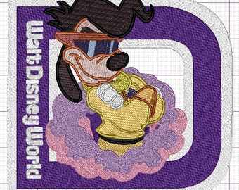 Max Powerline, Machine Embroidery File, 6 sizes