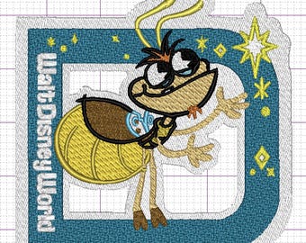 Ray Firefly, Machine Embroidery File, 6 sizes