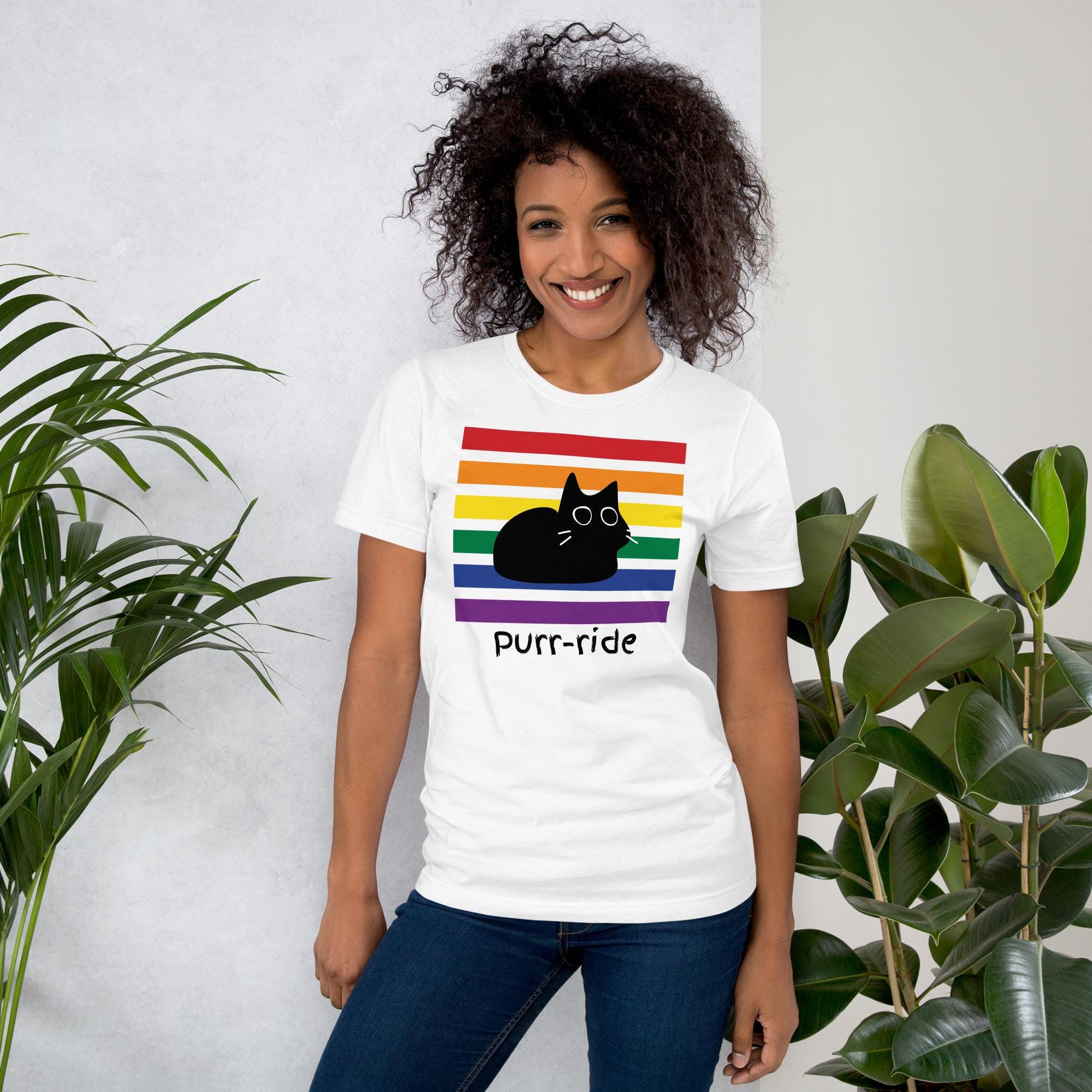 L B G Tシャツ　　ユニセックス Gay sex cat shirt - Etsy 日本