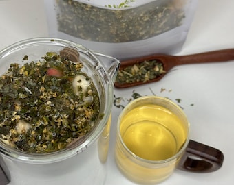 Zen Vibes Blend – Relaxing Organic Herbal Tea