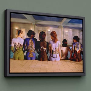 Lienzo decorativo de Pink Floyd, portada del álbum, impresión, póster, decoración de pared de alta calidad, regalo para fans de Pink Floyd.