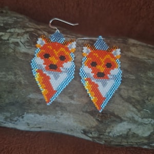 Beaded red fox