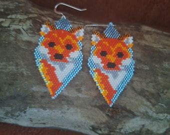 Beaded red fox
