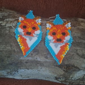Beaded red fox