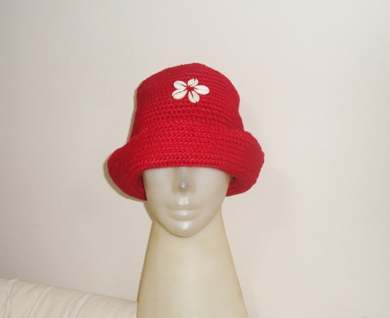 Women's Hats Summer With Brim Fedora, Crochet Hats for Woman