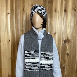 Handknit Scarf & Hat