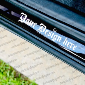 Mockup de carro, decalque de mockup de caminhão, mockup SVG, mockup de decalque de degrau de porta, decalque de porta de passageiro, mockups para veículos, mockup de degrau de porta,