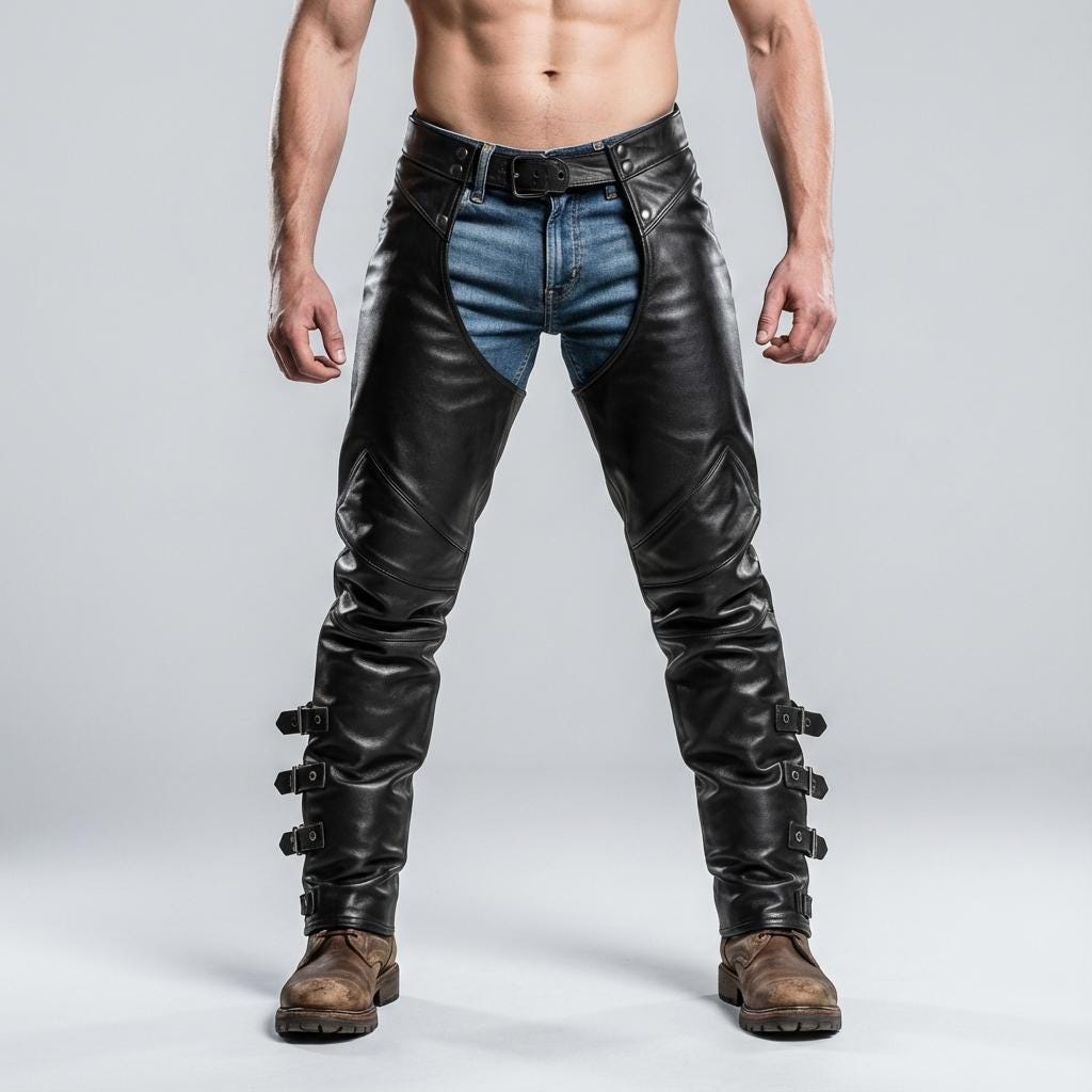 Gay leather chaps - Etsy 日本