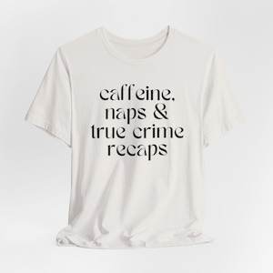 True Crime T-Shirt, Mystery Lover Shirt, Detective Tee, Criminal Justice Top, Murder Podcast Apparel