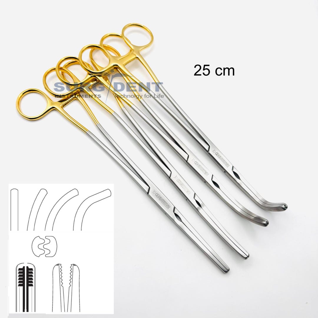 Hysterectomy Zeppelin Z Clamps Surgical Gynecology Ob/gyn Set of 4 - Etsy