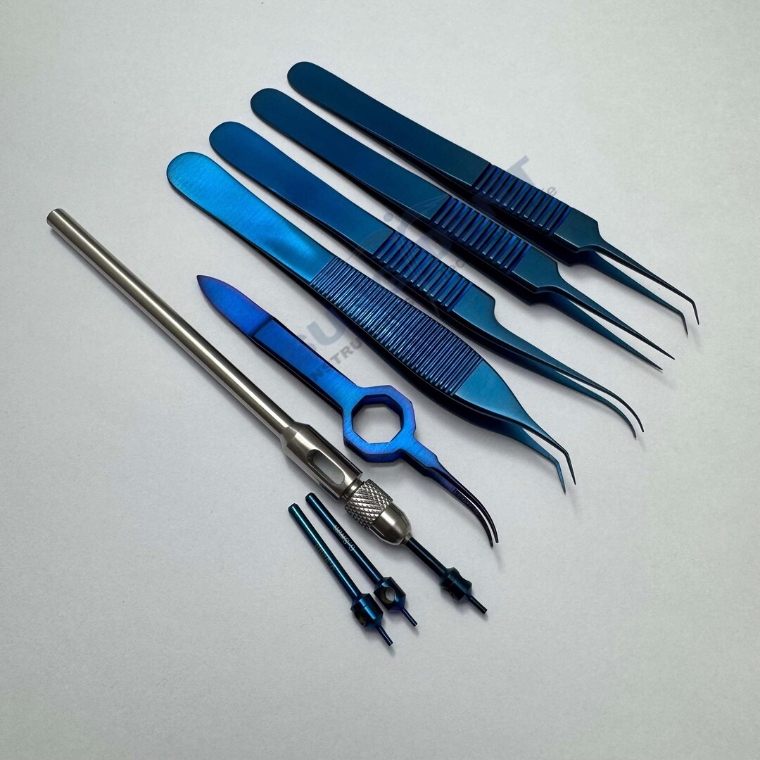 Hair Transplant Forceps & FUE Hair Punch Kit Set Basic and Professional ...