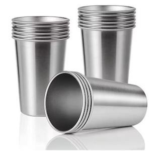 Metal Tumbler for Hot or Cold Drinks 16 OZ