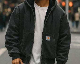 USA製 Carhartt Active jacket j140 black Carhartt（カーハート）の通販｜RAWDRIP