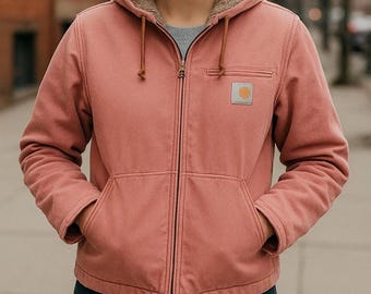Handmade Hooded Jacket for Women Casual Zip-Up Coat | Gifts for Her & Friends