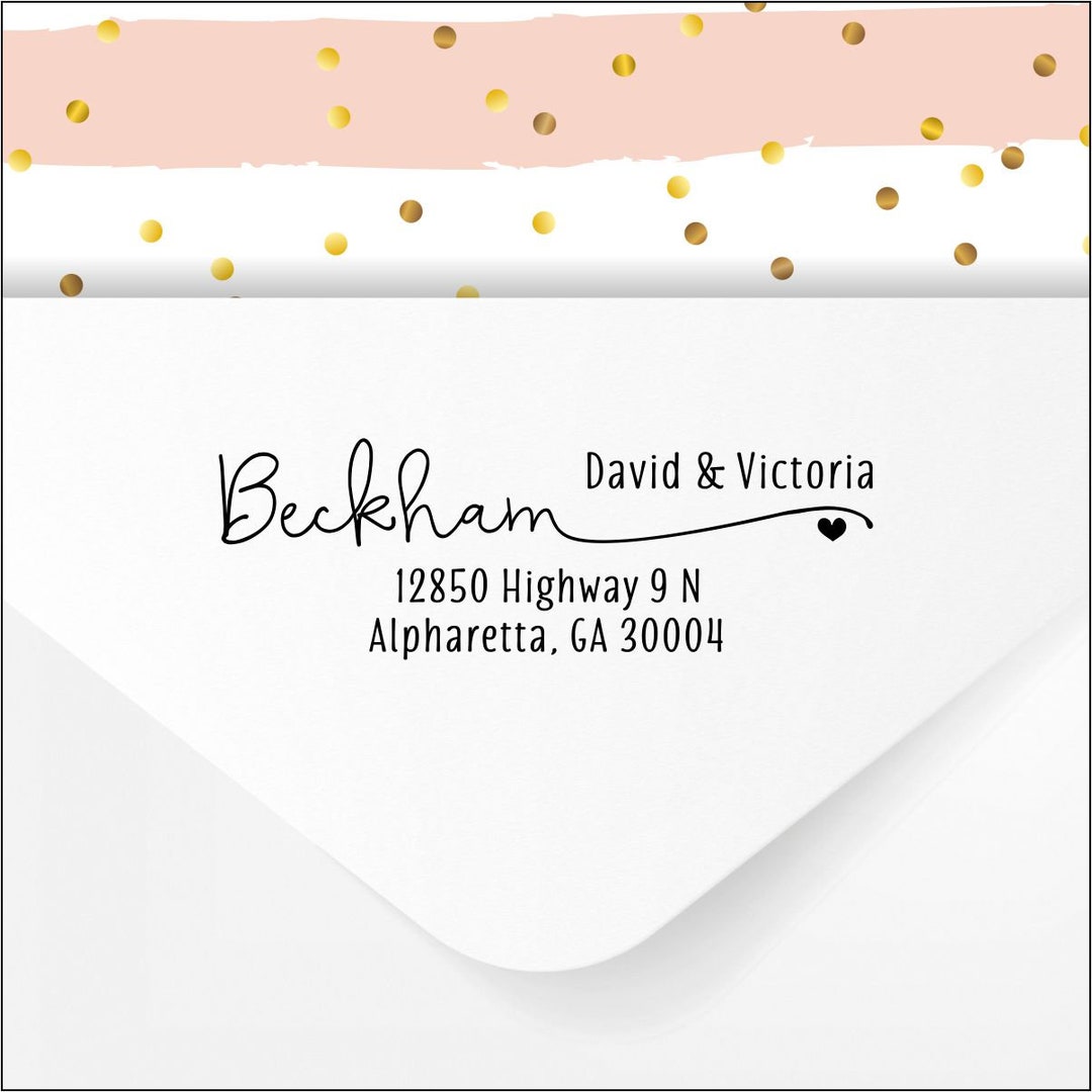 Address Stamp, Self Inking - or Custom Address Labels - Unique With ...