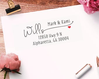 Frosted Clear Return Address Labels: Custom Mailing Stickers