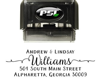 Address Stamp, Self Inking Address Stamp or Return Address Labels