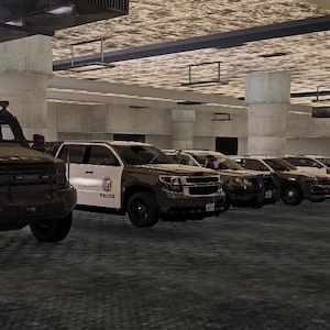 LAPD-autopack met ontbadding