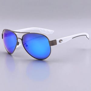 Costa Del Mar South Point Like Sunglasses, Costa South Point, Unisex Aviator Sunglasses, Metal Frame Costa, Box/Case not Included